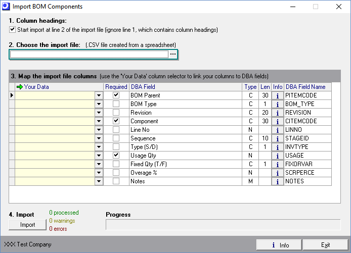 Workflow - DBA Manufacturing Software